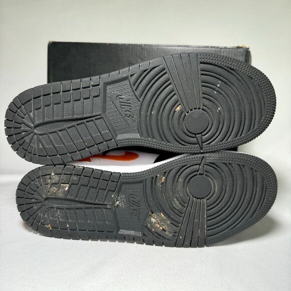 Size 5 - Air Jordan 1 Mid GS Shattered Blackboard 2019 Men's Shoes Ships Now - Picture 6 of 9